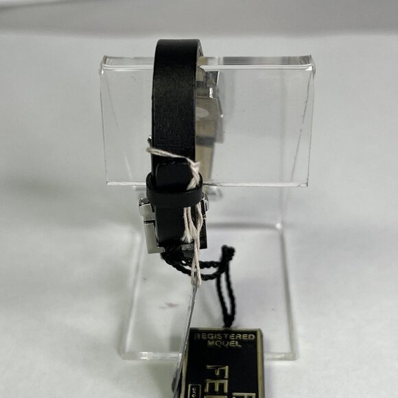 Women\'s Small Rectangular Fendi Stainless Steel Quartz Sapphire Crystal Watch main image 6
